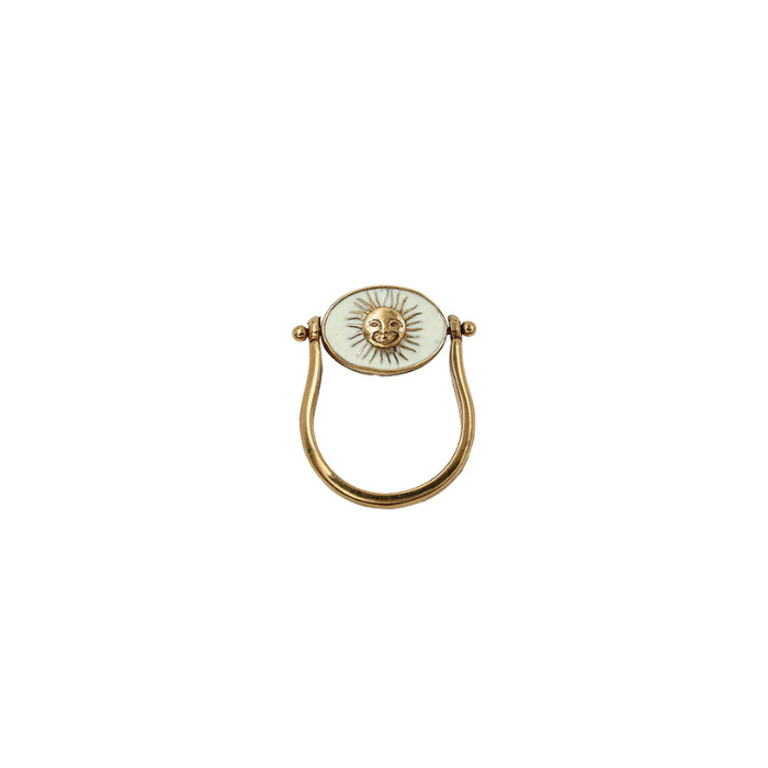 Bague Luna Pivot Grenat