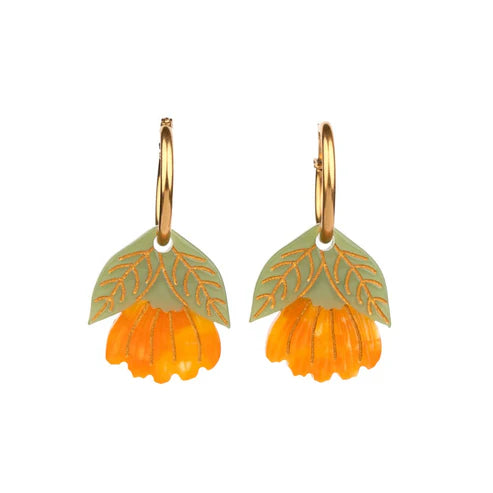 Boucles d'Oreilles Calendula