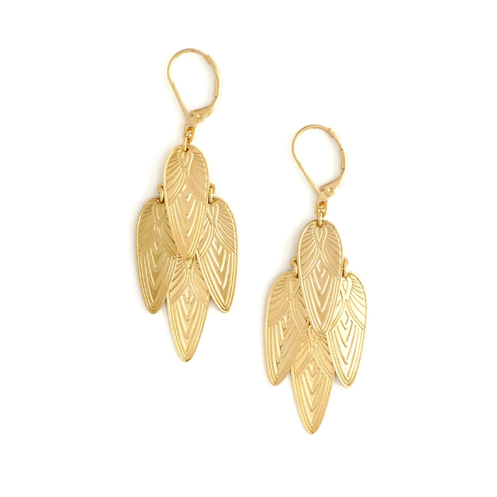 Boucles d'oreilles Glycine