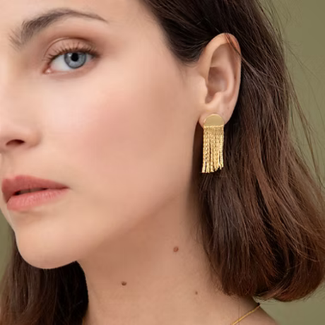 Boucles d'oreilles Kasaï Médusa