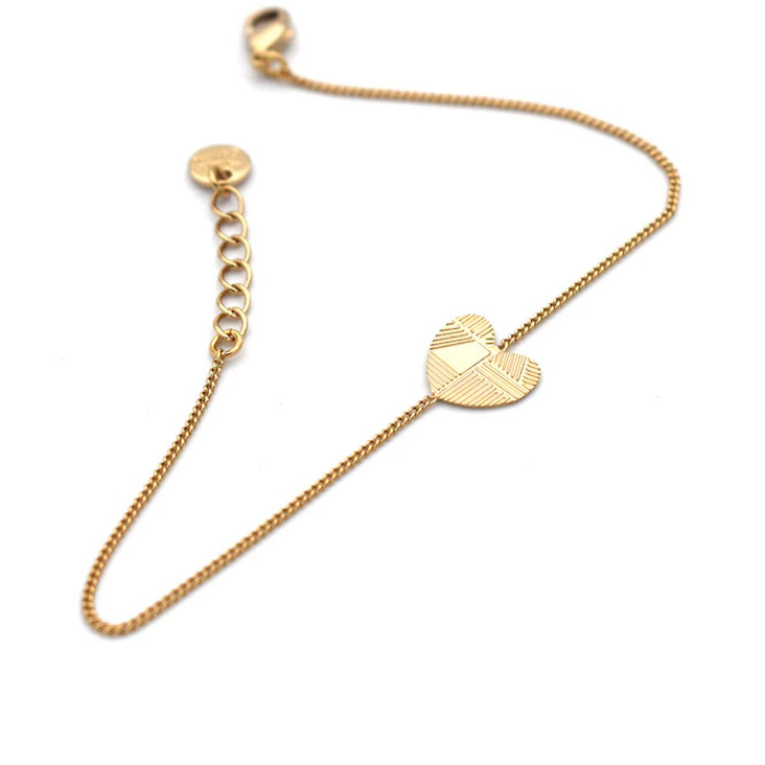 Bracelet Cœur Gravure