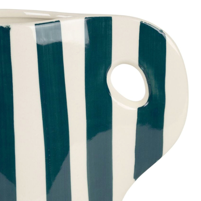 Carafe Rayures Emeraude