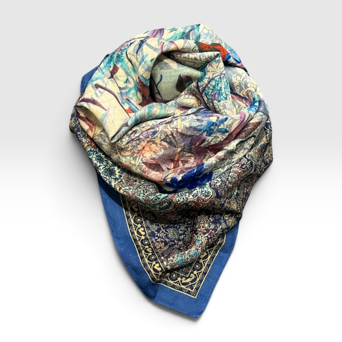 Carré Patchwork Floral