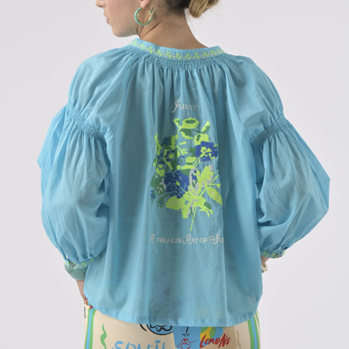 Chemise Daniele Azur