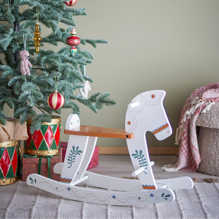 Cheval à Bascule en bois