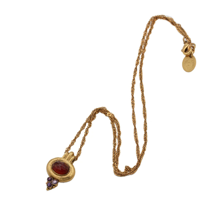 Collier Rhoda Hessonite