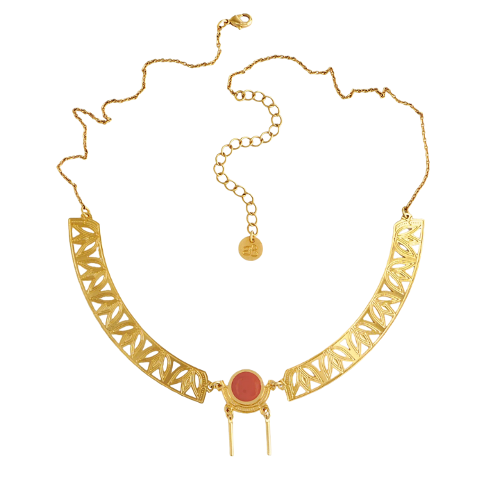 Collier Torque Cléopâtre Tomette
