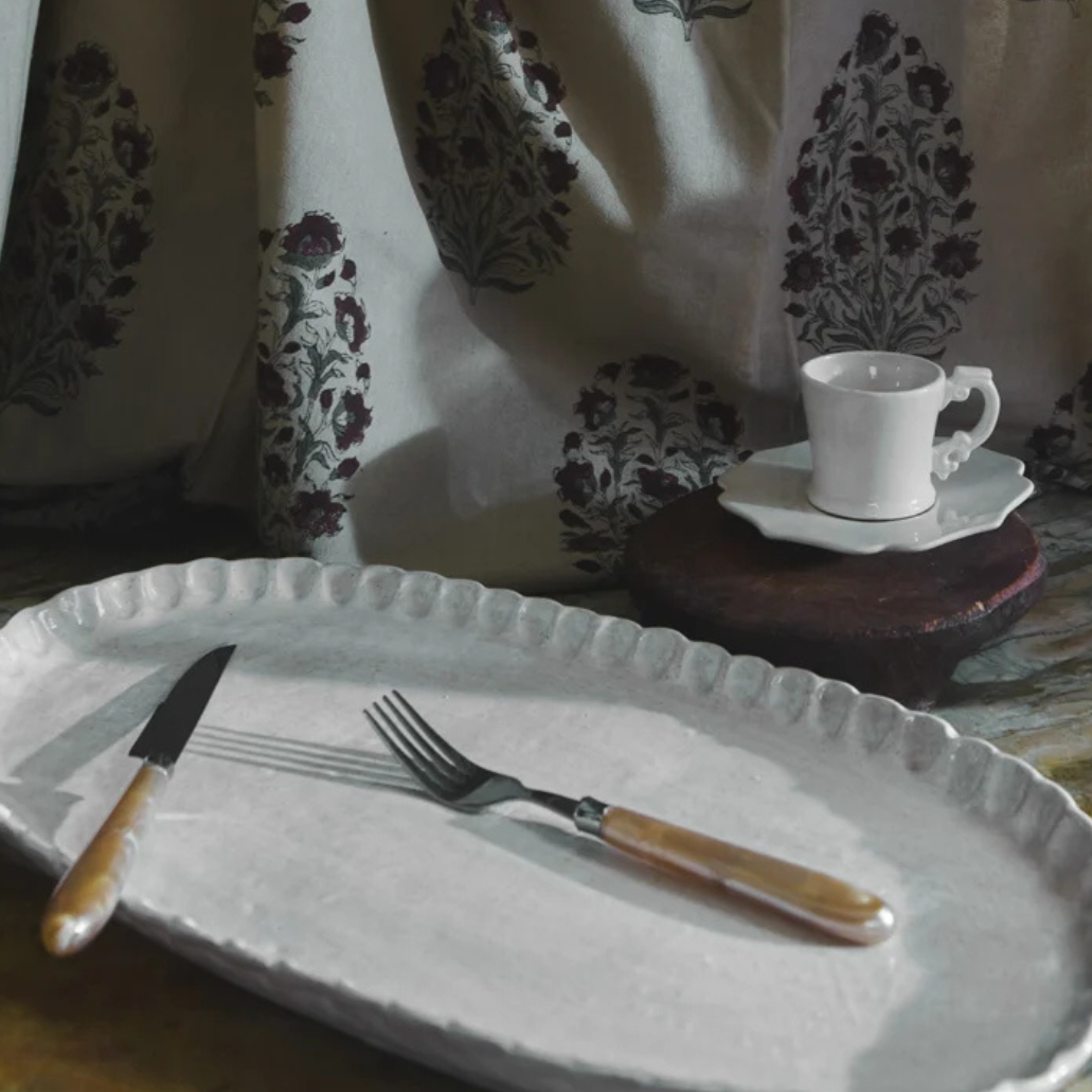 Set Couverts Nacre Ivoire