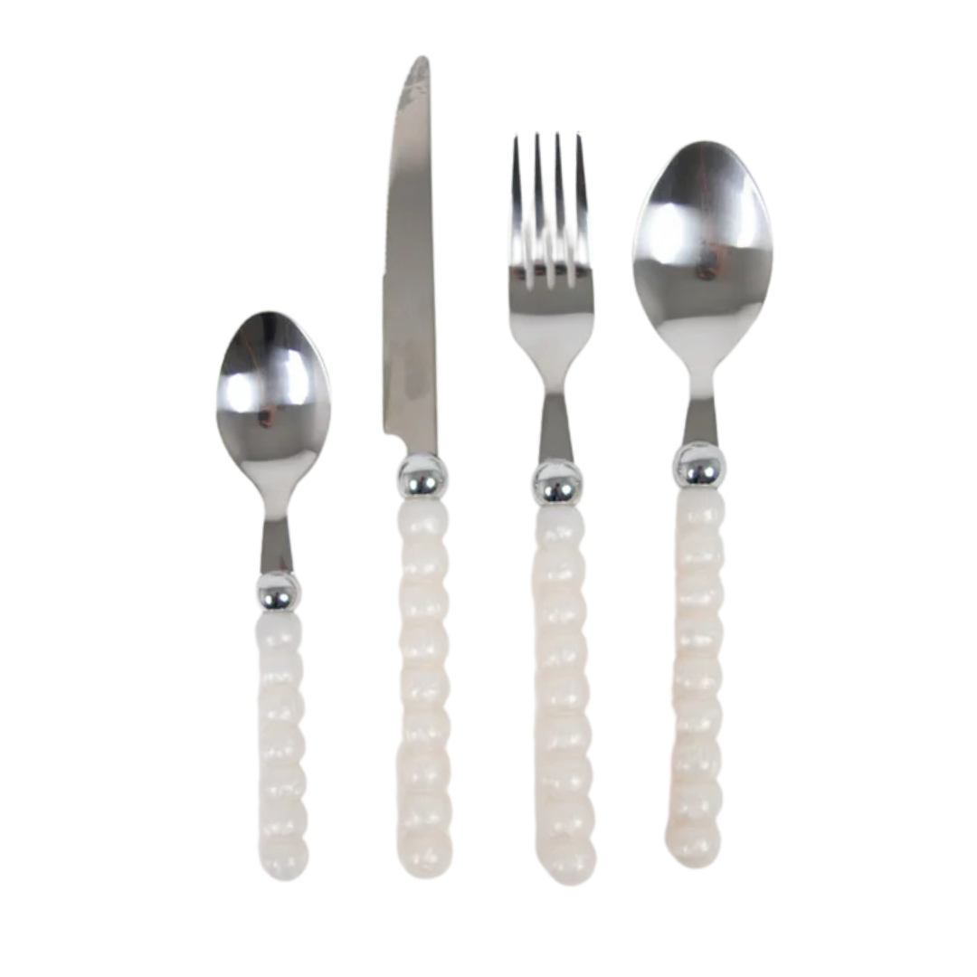 Set Couverts Nacre Perle