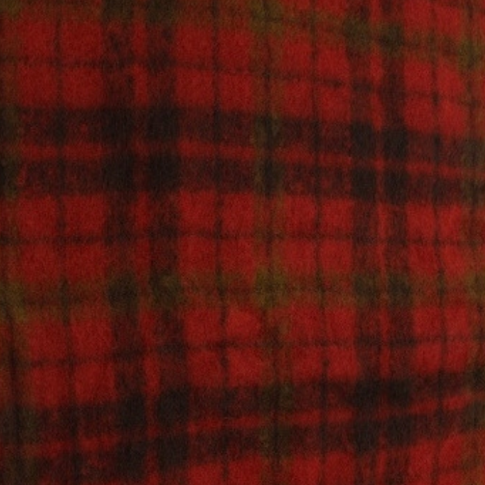 Echarpe Carreaux Rouge