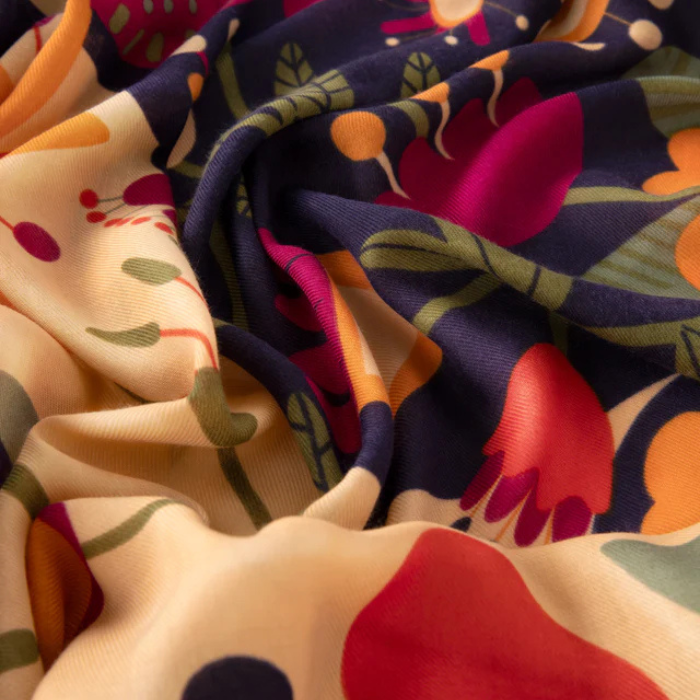 Echarpe Jardin Floral