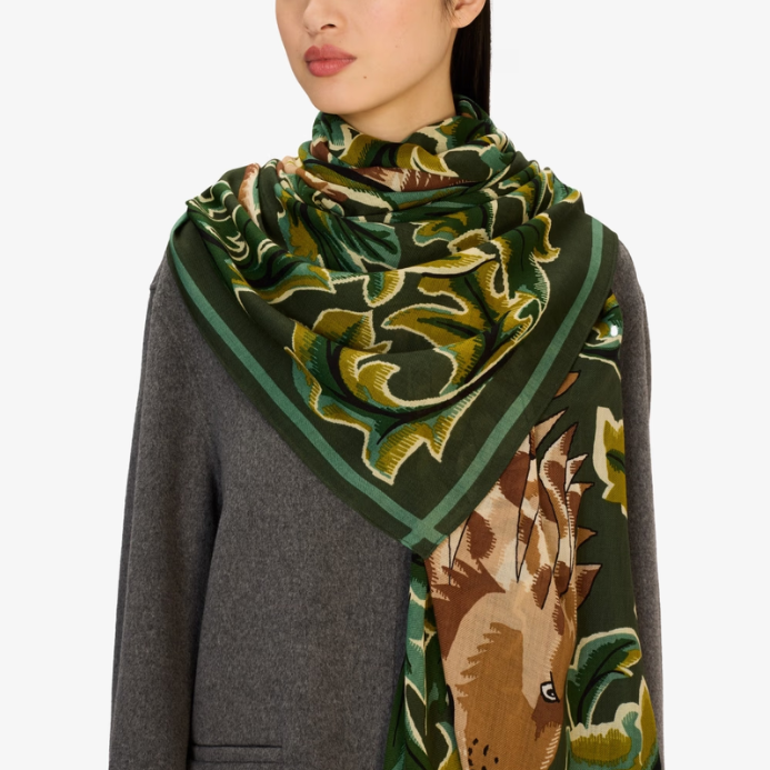 Echarpe Leonard Kaki