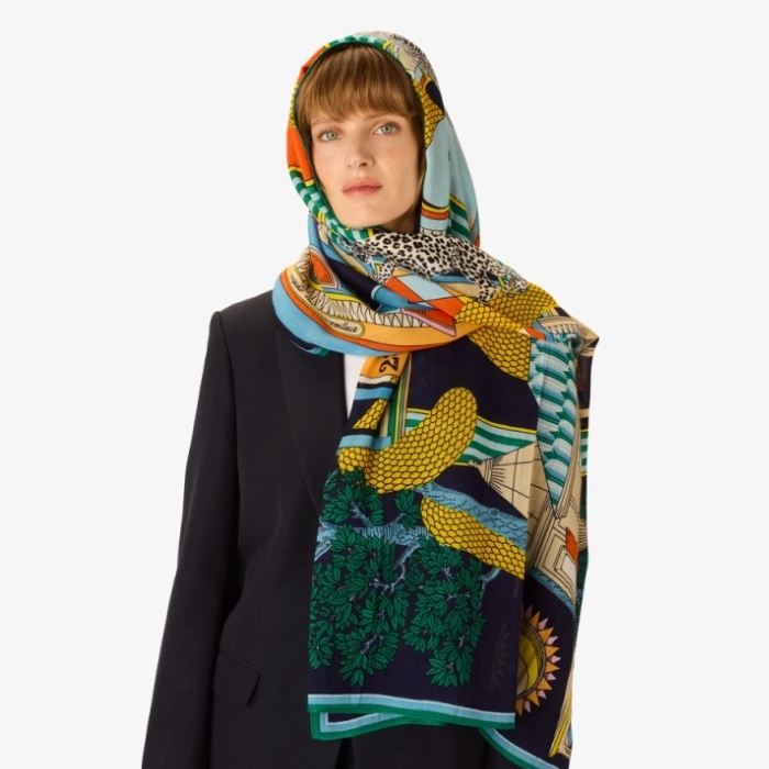 Echarpe Nicolas Multicolore