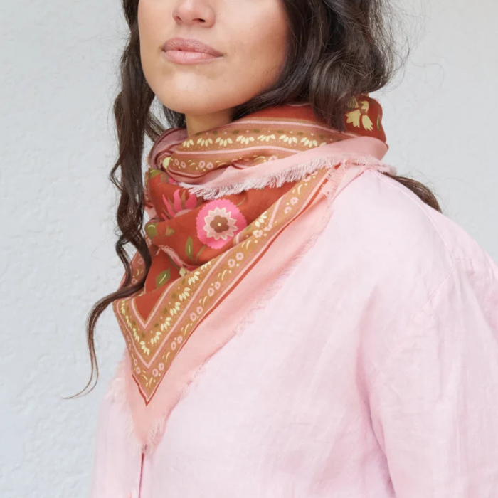 Foulard Bohemia Terracotta