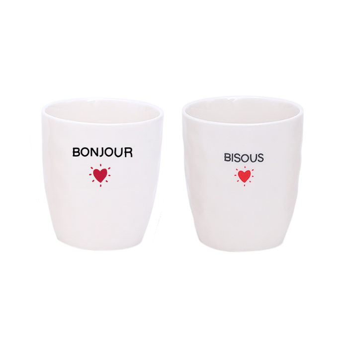 Gobelets Bonjour Bisous