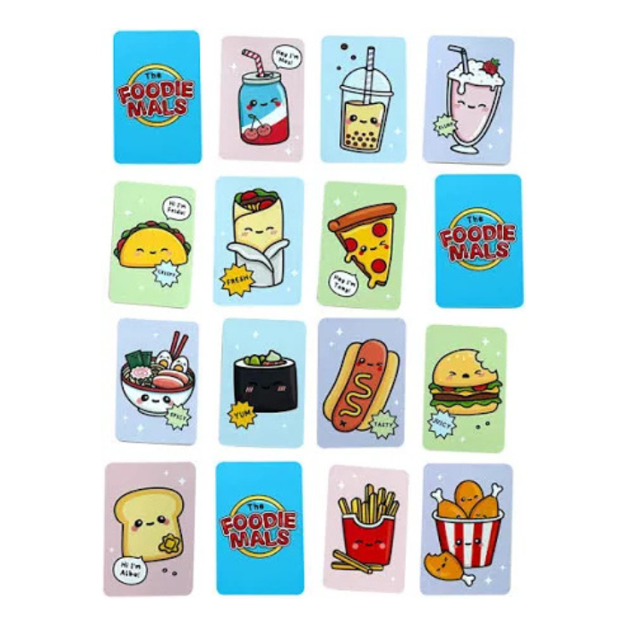 Jeu de Cartes Memory Food