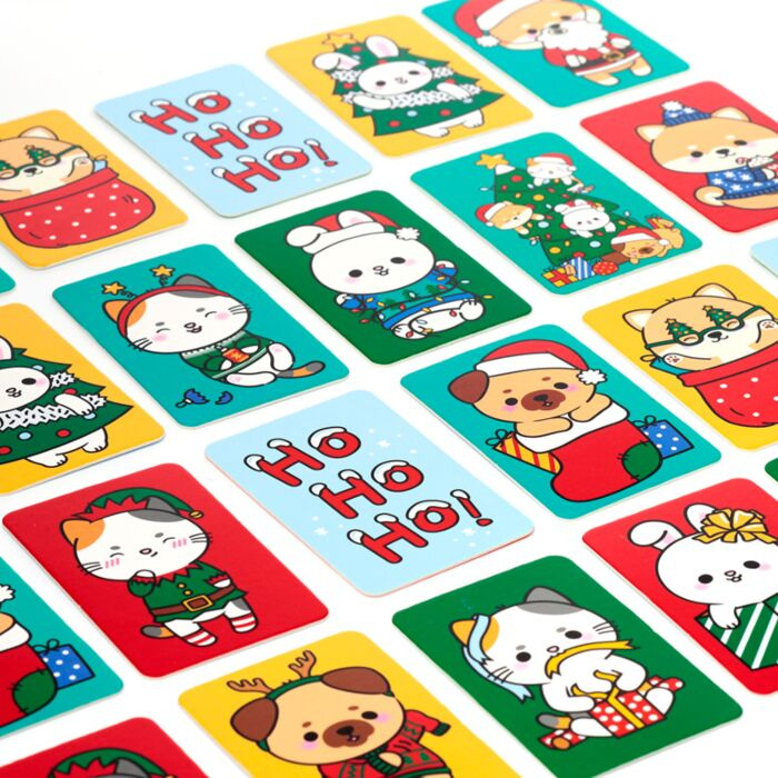 Jeu de Cartes Memory Noël