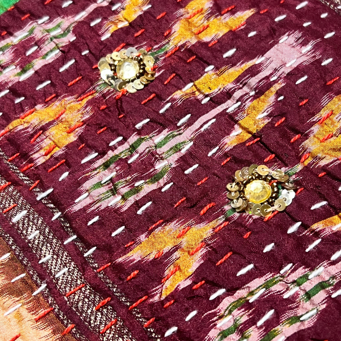 Plaid Patchwork Soie 5