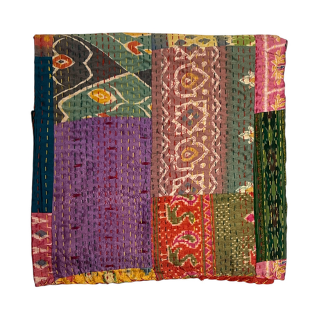 Plaid Patchwork Soie 3