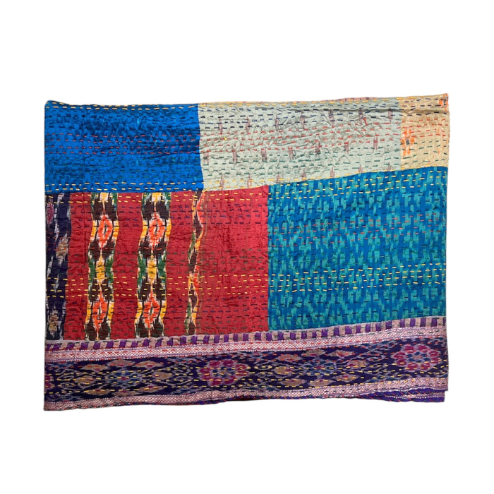 Plaid Patchwork Soie 4