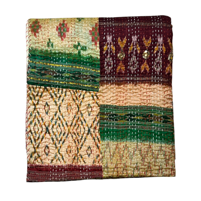 Plaid Patchwork Soie 5