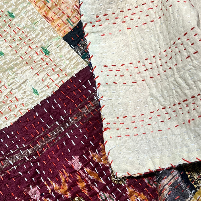 Plaid Patchwork Soie 5