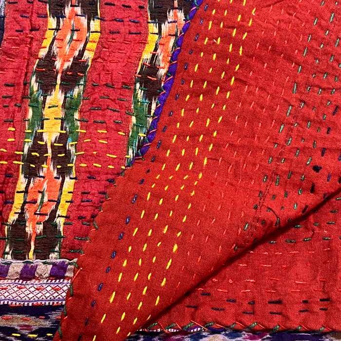 Plaid Patchwork Soie 4