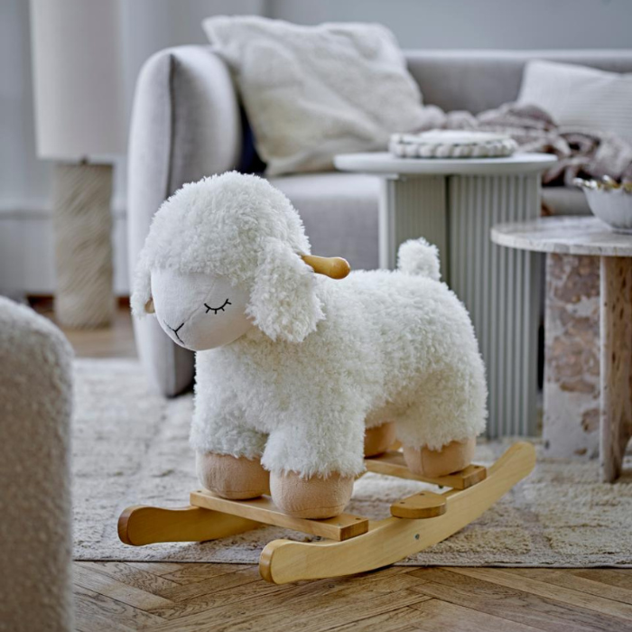 Mouton Blanc à Bascule