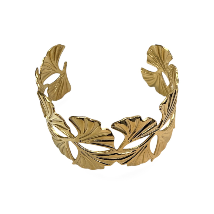 Bracelet Manchette Gingko