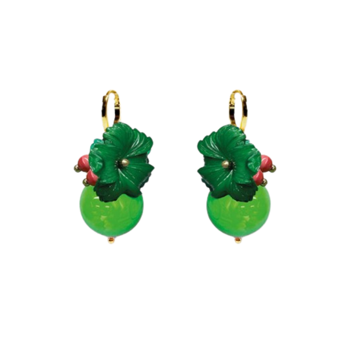 Boucles Oxford vertes