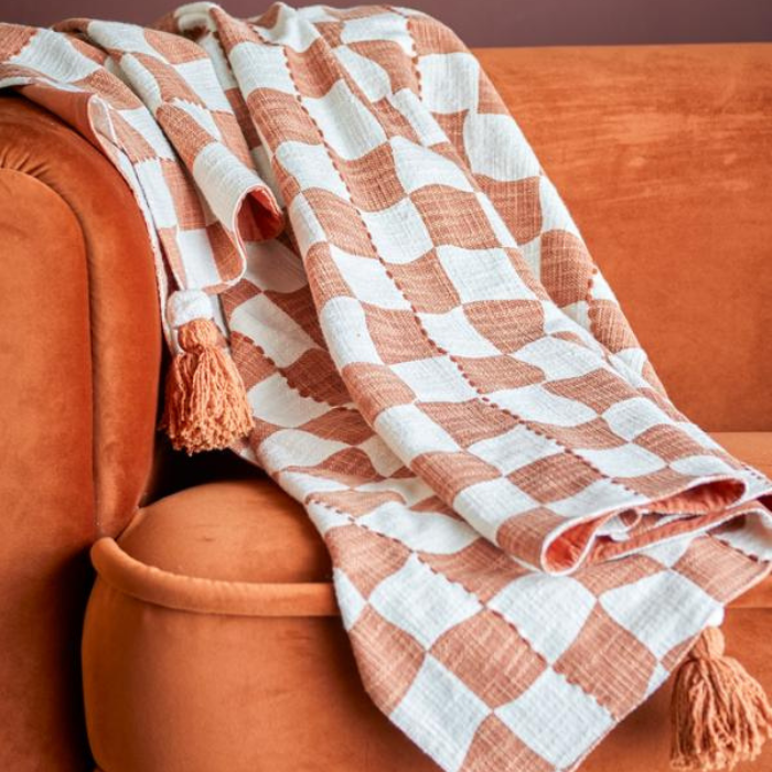 Plaid Damier Caramel