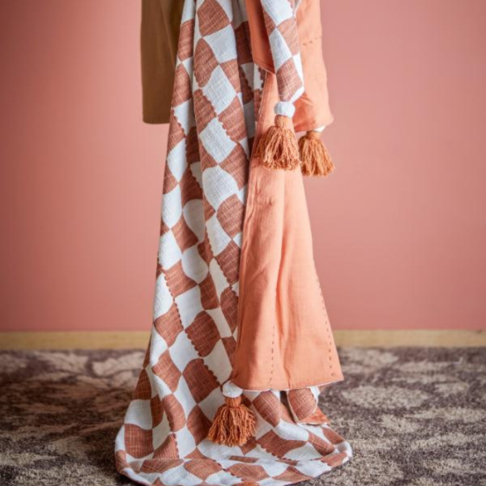 Plaid Damier Caramel