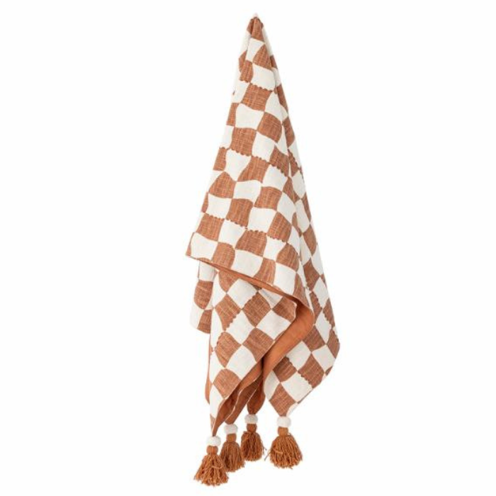 Plaid Damier Caramel