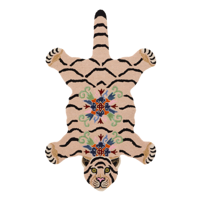 Large tiger rug