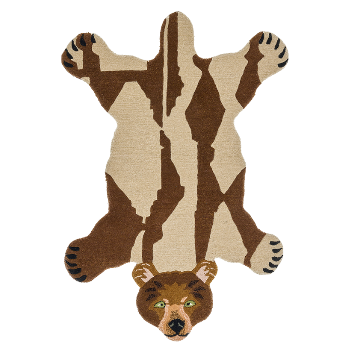 Tapis Quin Ours brun