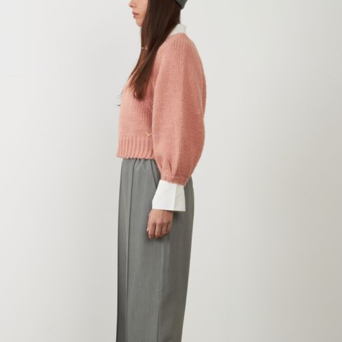 Pull Aurore Rose