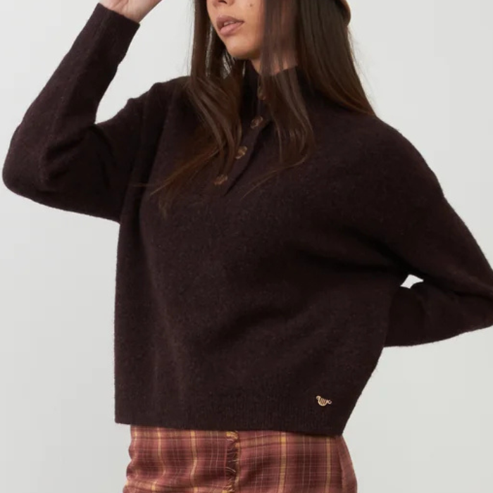 Pull Nathanielle Bordeaux