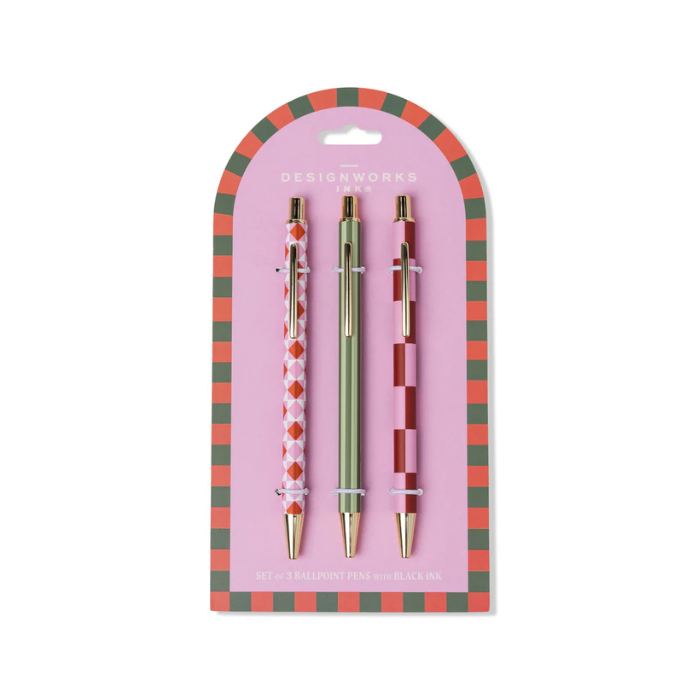 Set 3 Stylos Pop Graphique