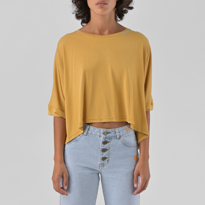 T-Shirt Amandine Safran