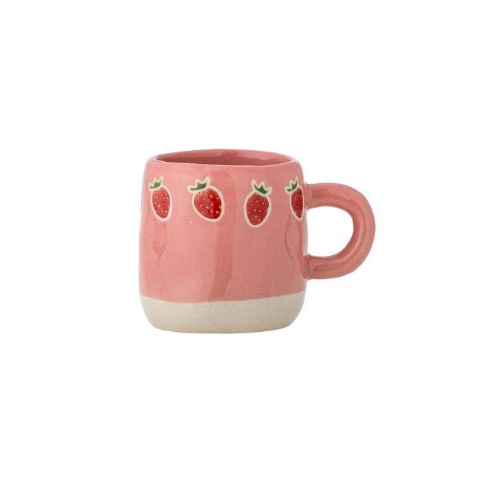 Tasse Fraises Rose