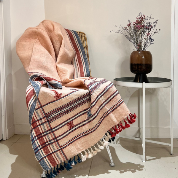 Etole Tissage Rose & Bleu