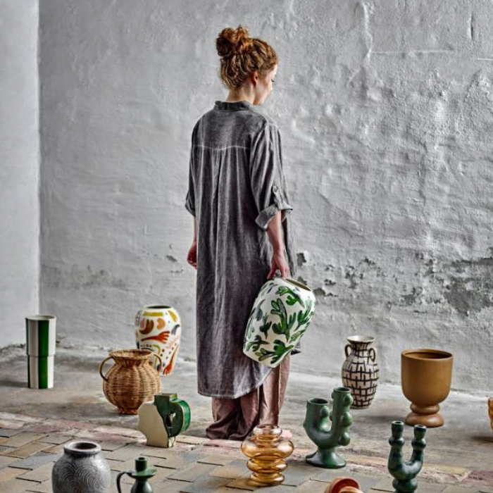 Vase Bird Liva Vert