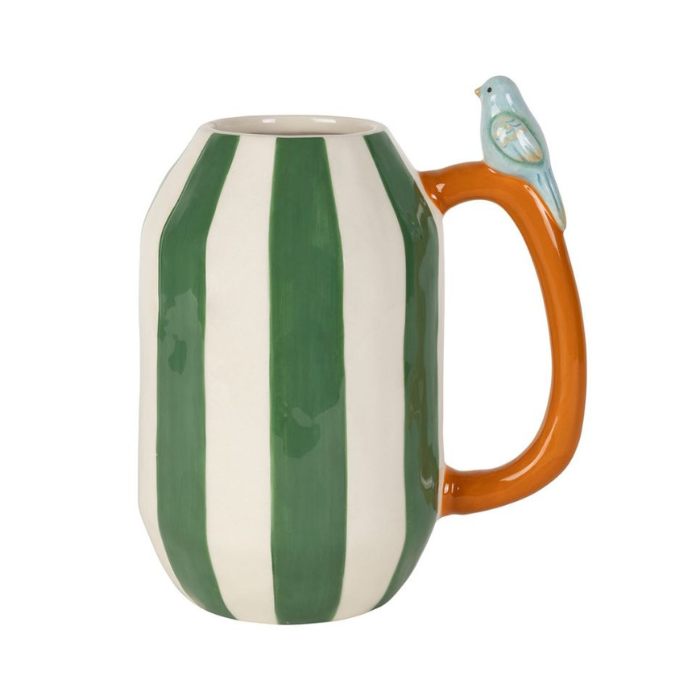 Vase Oiseau Vert