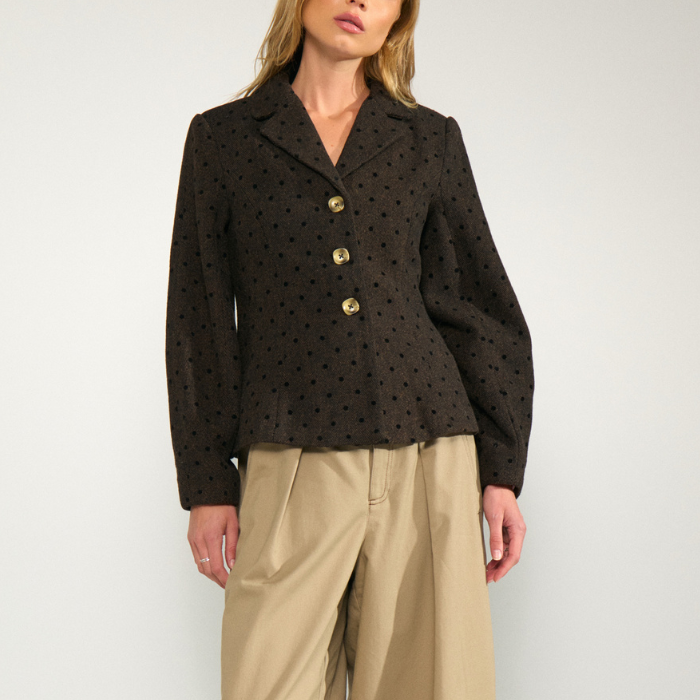 Veste Amia Chocolat