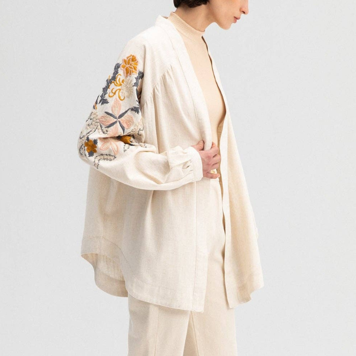 Veste Kimono Ecru
