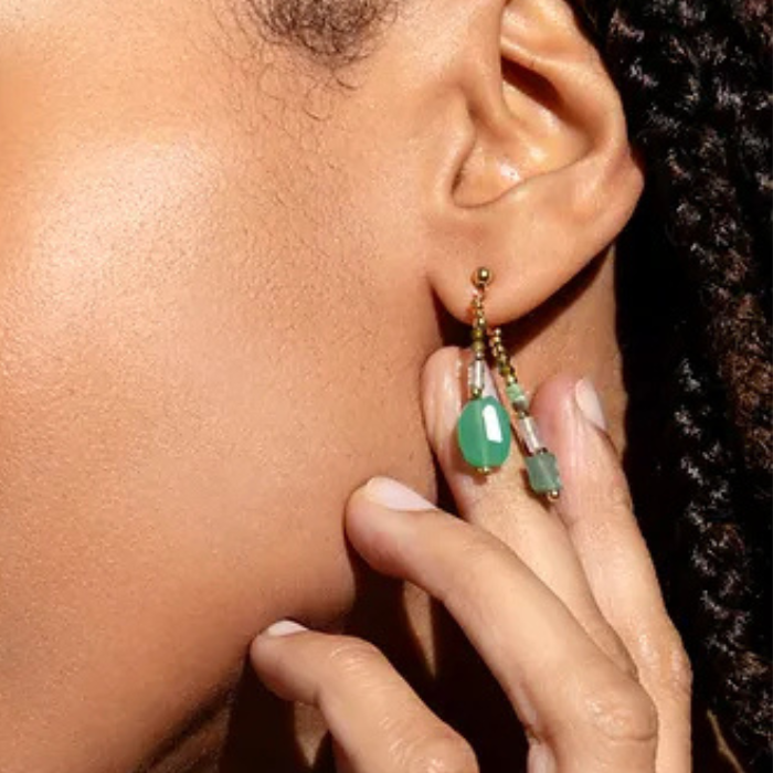 Boucles d'oreilles Tiega Aventurine