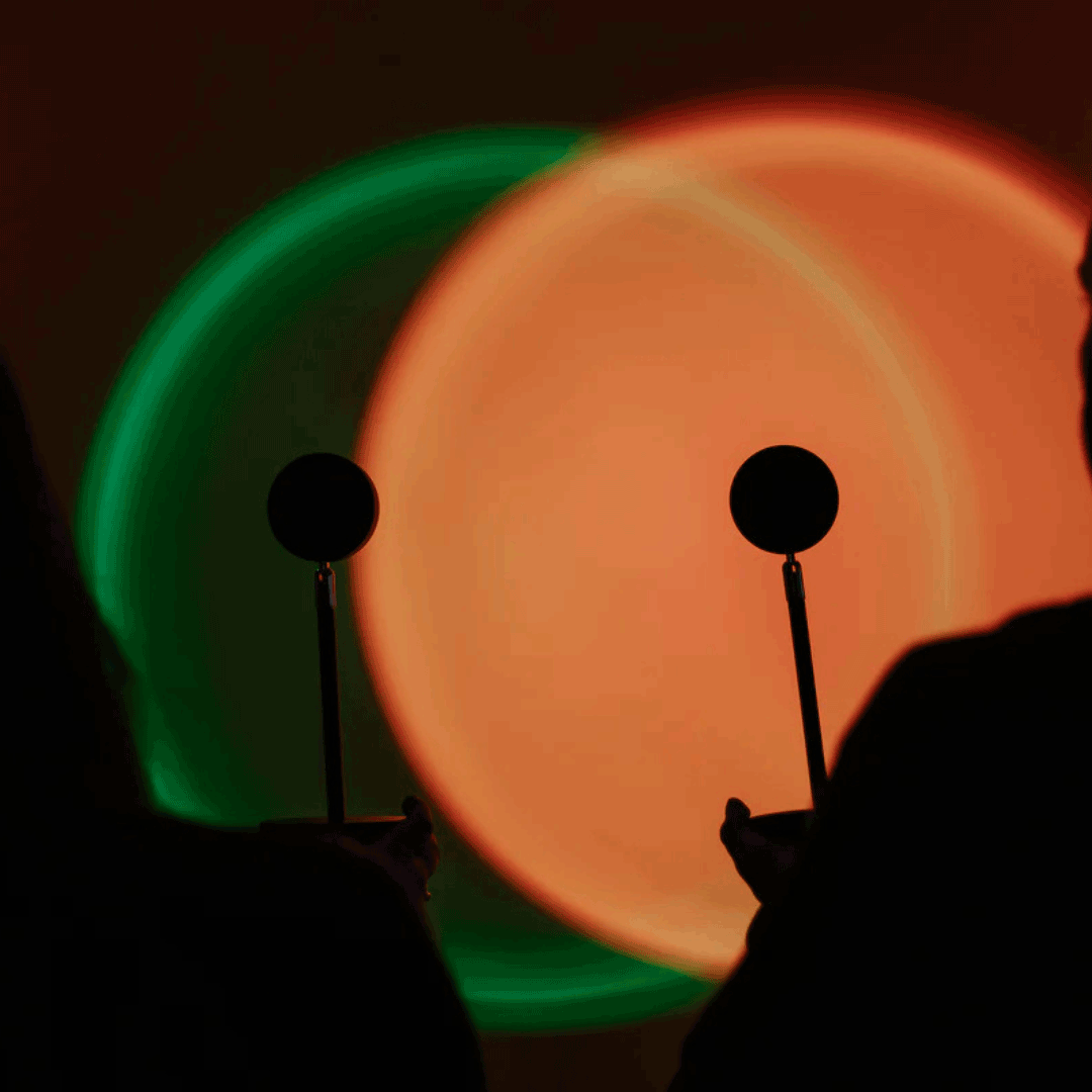 Lampe Sunset noire