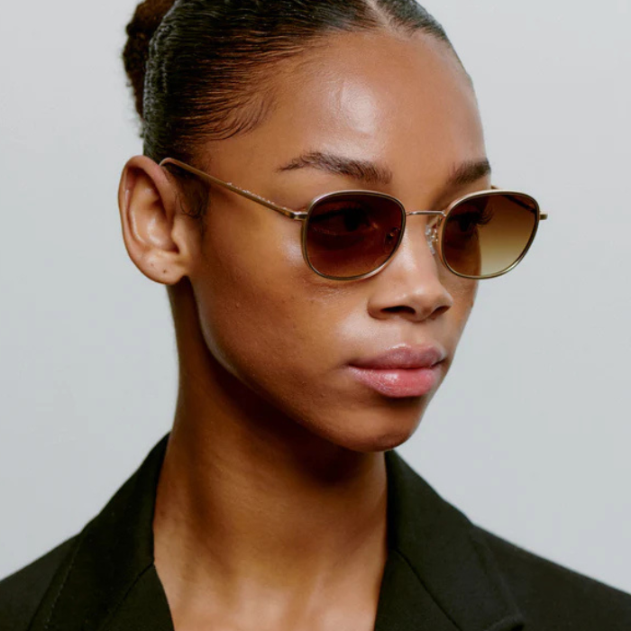 Lunettes Hello Matte Gold