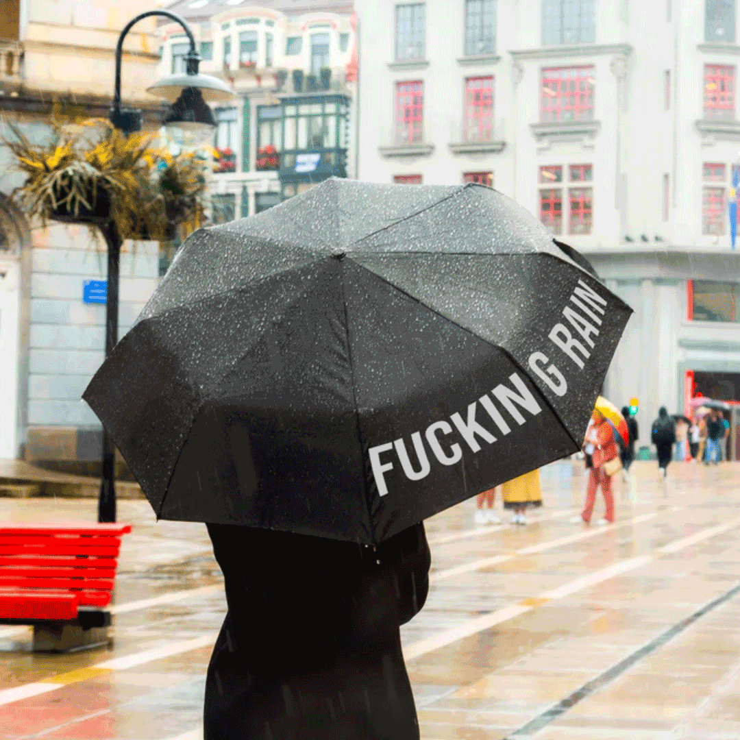 Parapluie fucking rain