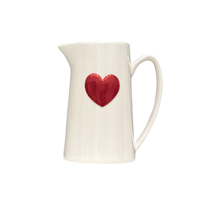 Pichet Coeur Rouge